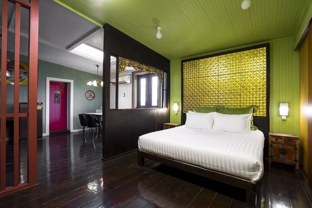 曼谷|居民区的典藏民宿，花样是真的多