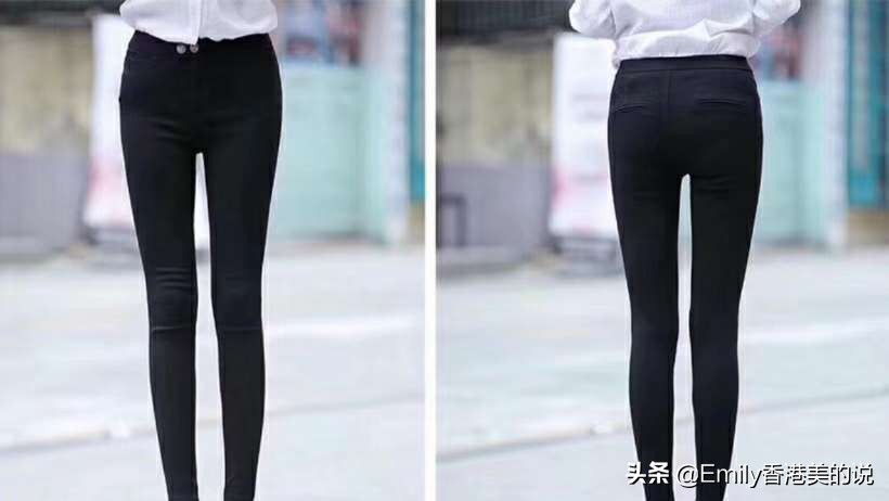 魔术裤每年入秋种草的小黑裤,四季可穿的魔术裤