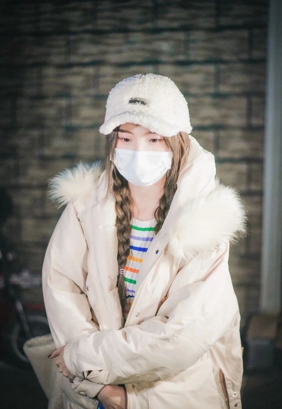 秋冬韩版小熊保暖帽,超级暖和可爱的小熊帽