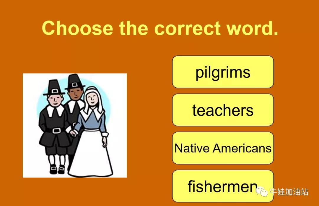 孩子都爱这样学，感恩节主题素材，英文版PPT/动画/游戏…