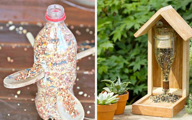 废弃的瓶子不要扔！加工改造，做出漂亮又实用的家居装饰