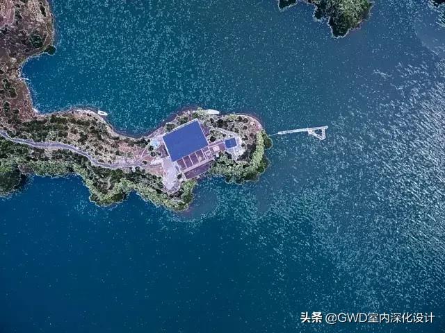 为了钓鱼在水库修一座别墅,最惊艳的民宿设计图