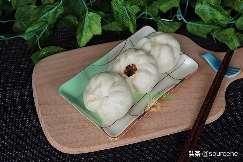 开早餐店的舅舅，做的包子蓬松香软，掌握三个技巧，在家也能做