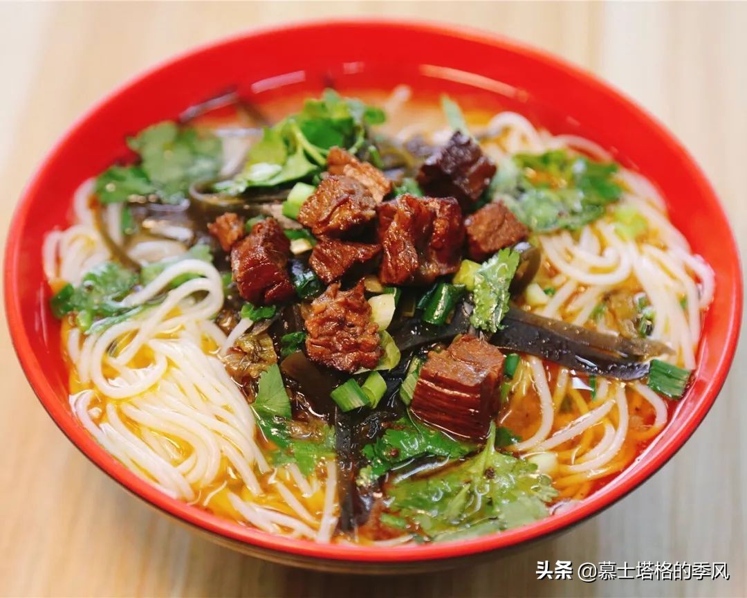 中国最好吃米粉在哪里,各地特色美食米粉