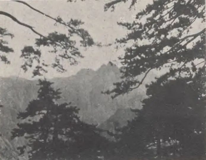 九十年代华山,七百年前的华山湖