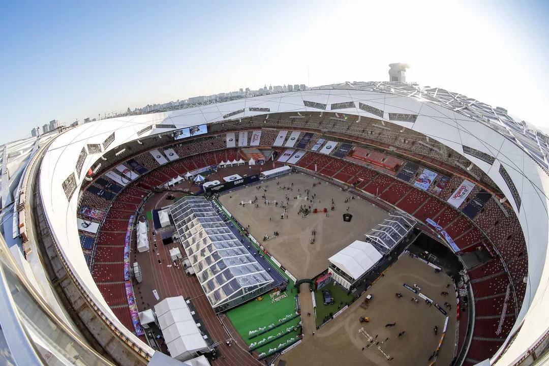 重温鸟巢马术大师赛十年梦之路：赵丽颖林志玲彭于晏现场见证