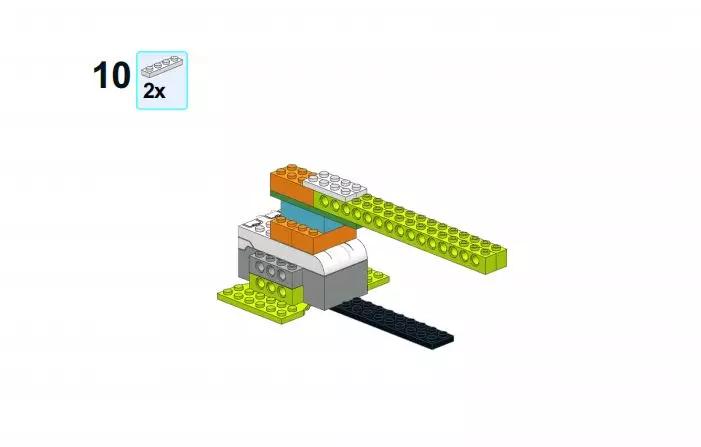 乐高wedo投石机教程,乐高wedo感应投石机