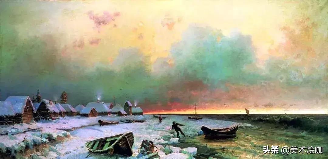 俄罗斯画家的风景油画,俄罗斯画家的油画艺术美到极致