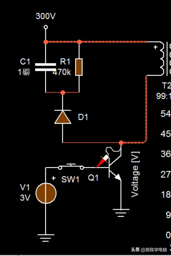 最简单的开关电源电路,最简单的开关电源