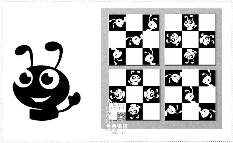 千篇一律，不如个性有趣，他们都选择了定制自己的专属瓷砖