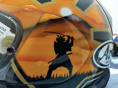 rx7x黑盔,arairx-7x头盔带刀侍卫拆箱