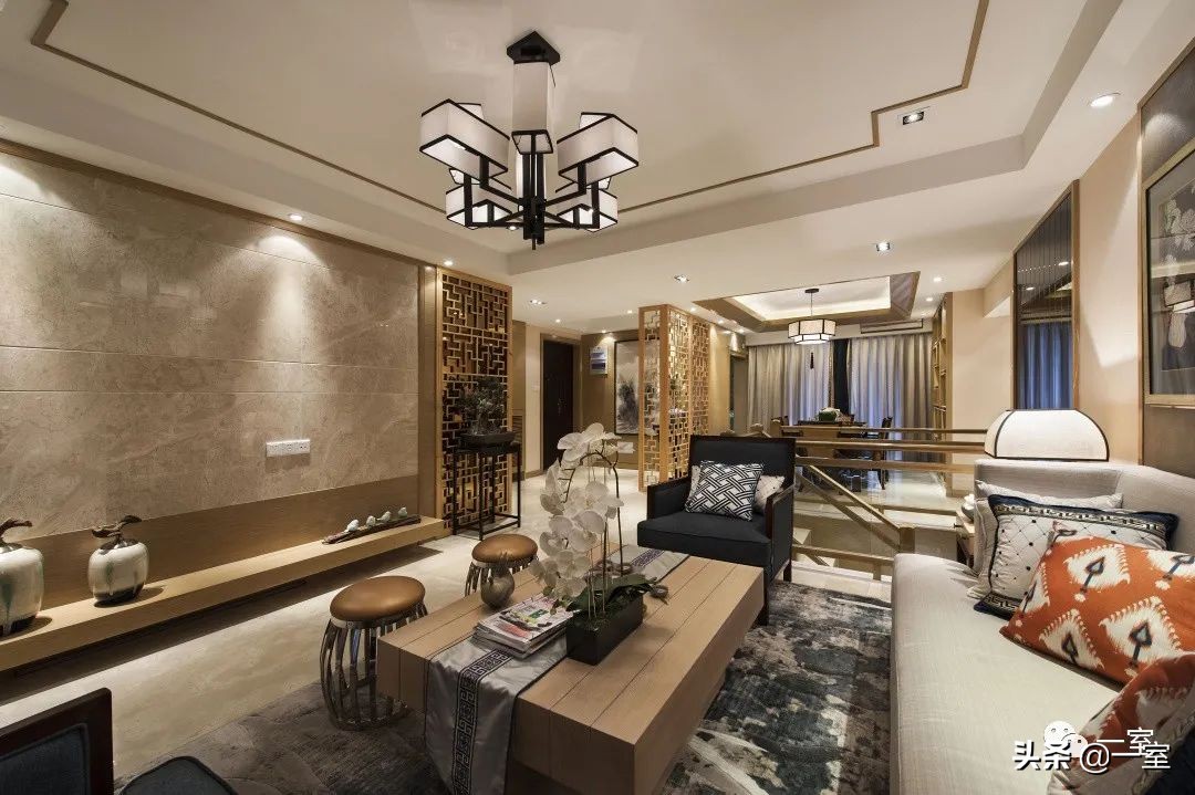 梁志天唐忠汉排名,现代风背景墙作品