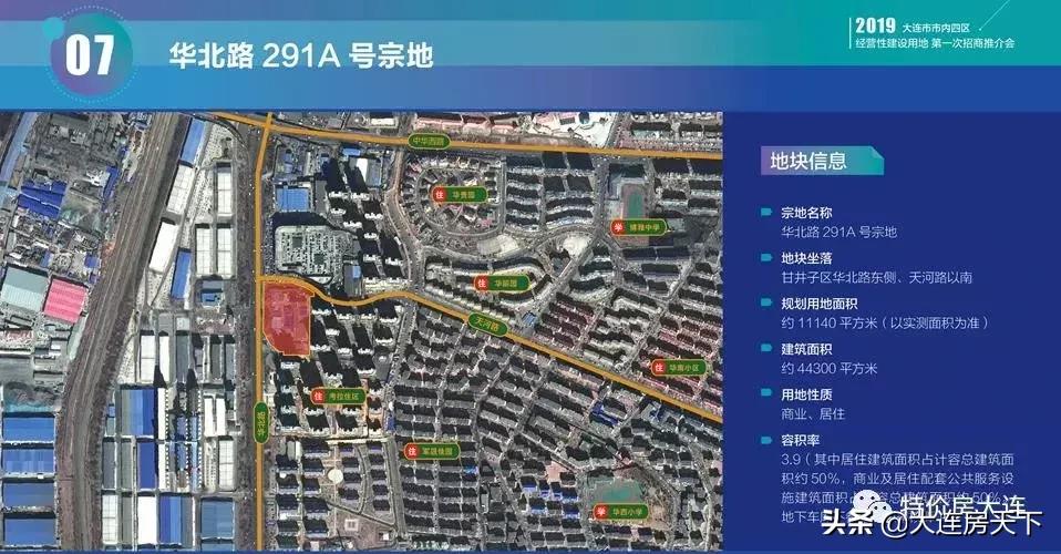 大连拟集中出让9宗地块,大连市内四区七种地出让