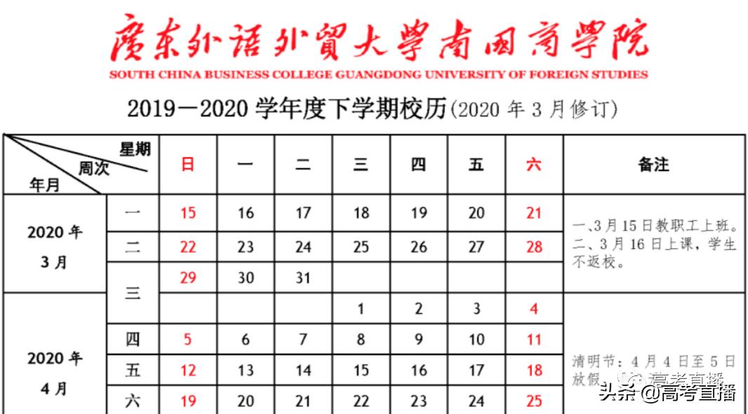 广东各个高校放假2020,2023广东高校暑假放假时间