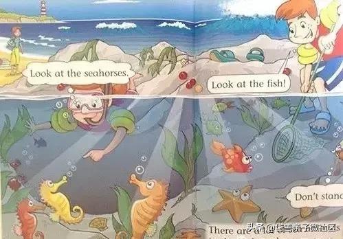 英文绘本故事beachday海边的一天,beach英语绘本故事