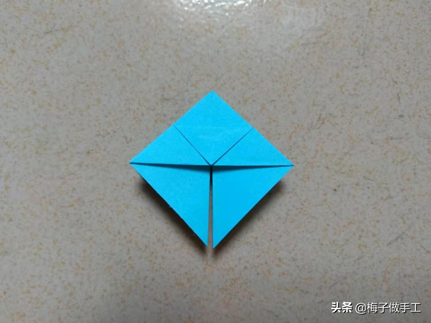 折花篮简单又漂亮不用胶水一张纸,用纸折一个小花篮