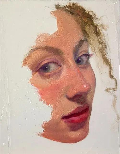 半成品看上去也如此精彩：美国画家路易斯的肖像作品