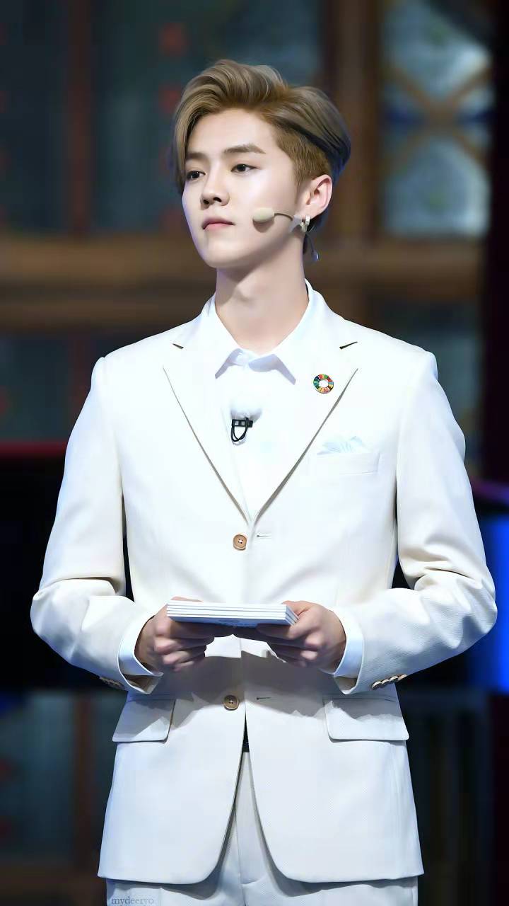 鹿晗穿西装好看吗,鹿晗穿西装好看