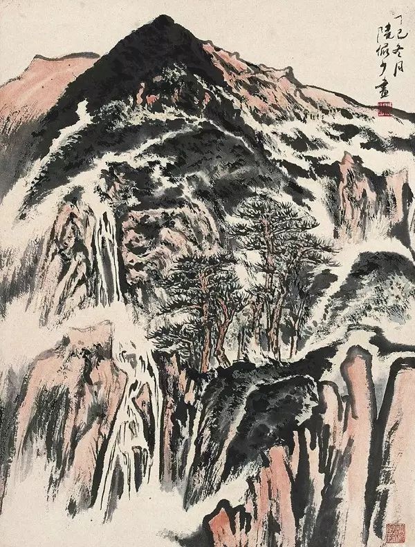 学画山水画的基础教程,小学画山水画的步骤和技巧