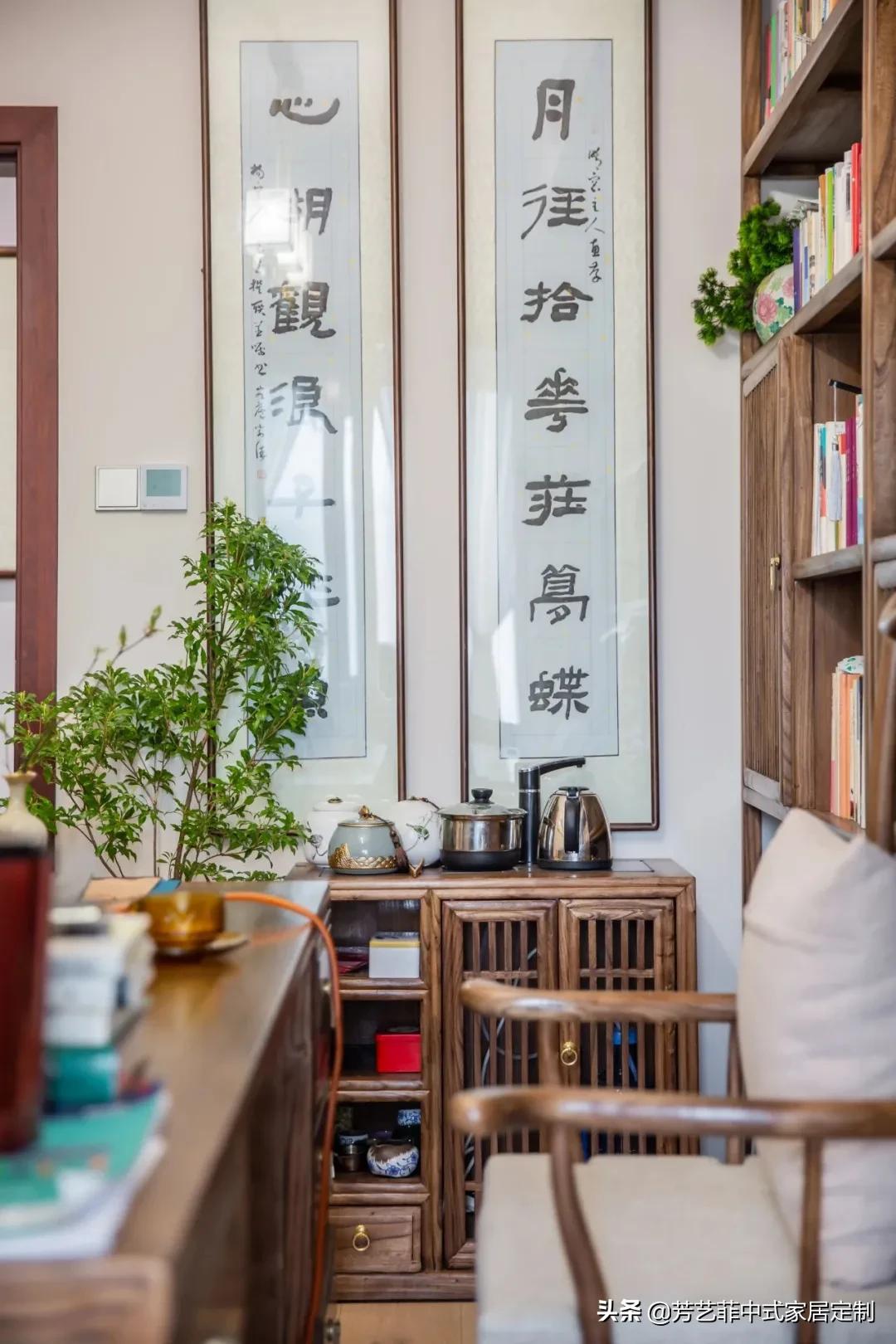 新中式家具简单大气图,新中式家具秀气