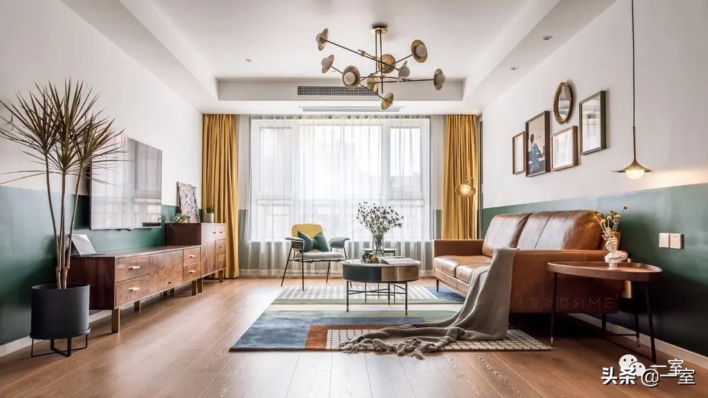 客厅背景墙设计260例,现代风背景墙作品