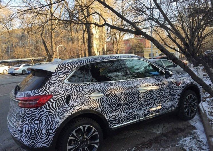 新款红旗hs5谍照曝光,红旗hs5谍照曝光