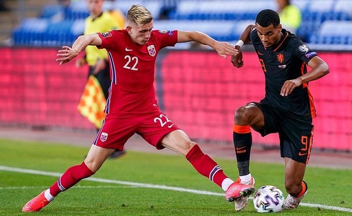 荷兰1-1挪威集锦,荷兰2-0挪威