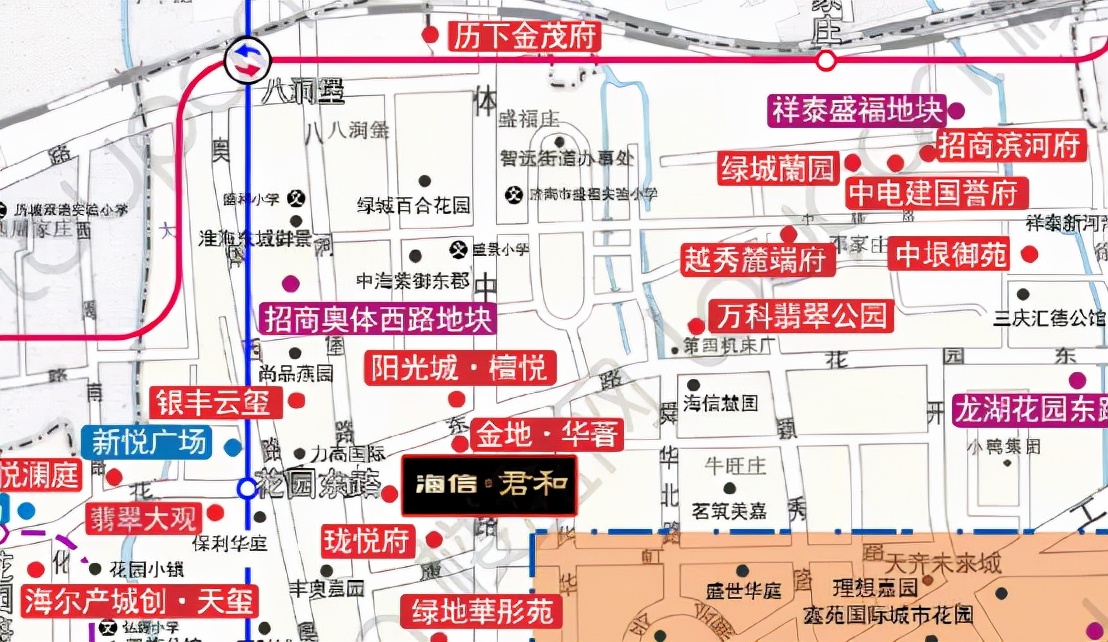 “东盛福、西和谐”—济南改善市场的难兄难弟