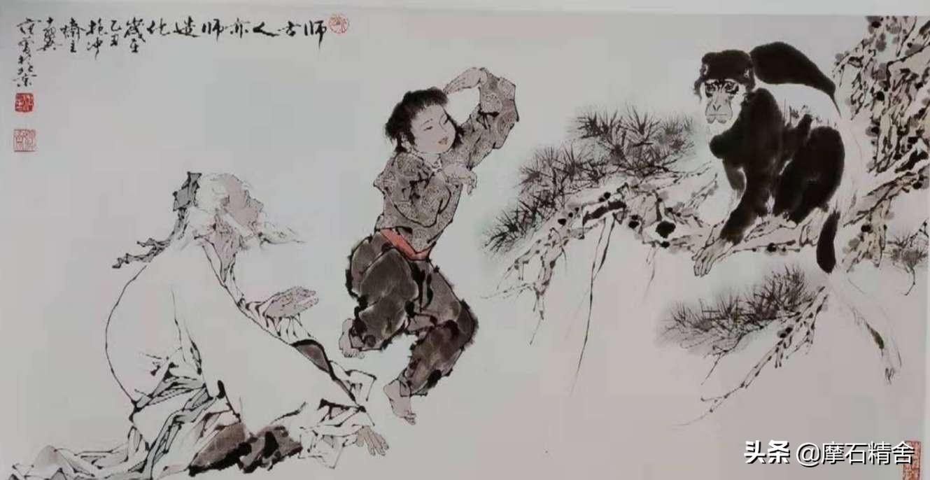 范曾是一位德艺双馨的老艺术家,中国著名画家范曾先生