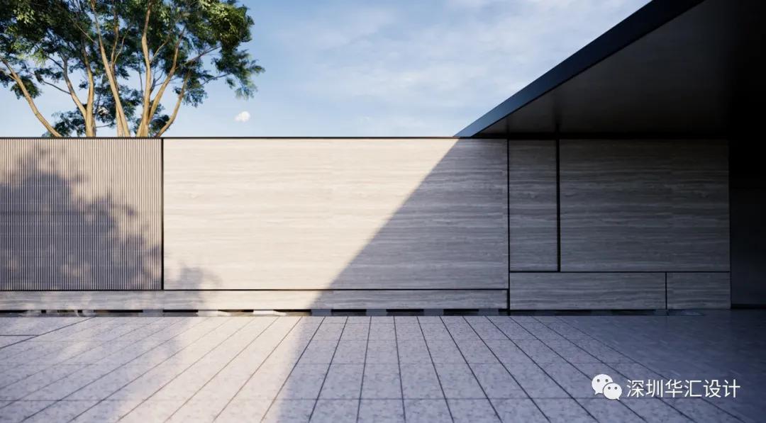 深圳莲花山公园展示中心——糅合自然与陈列的墙/深圳华汇设计