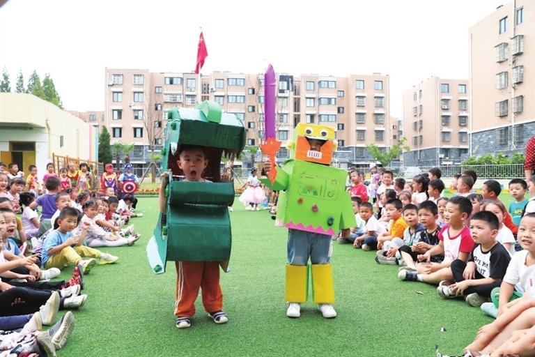 幼儿园环保创意服饰设计,幼儿园创意服装大赛