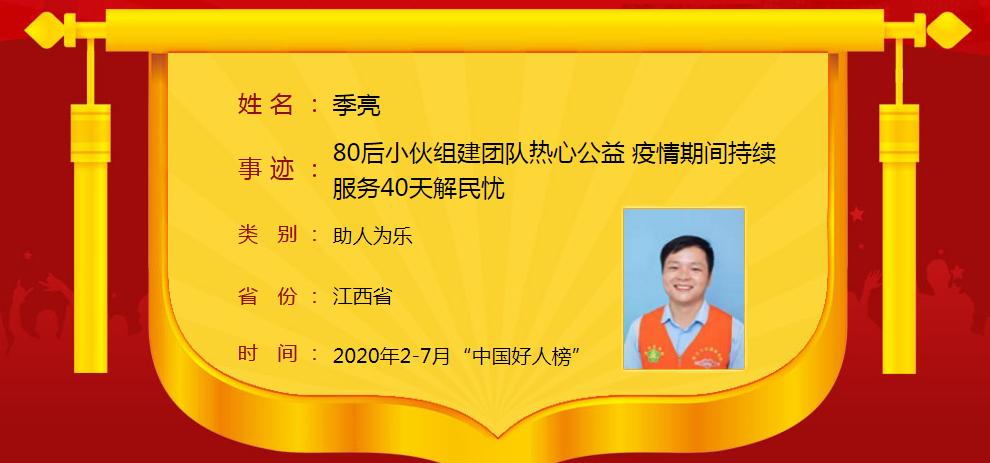 最新中国好人榜发布,2-7月中国好人榜