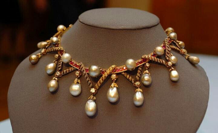 小众经典美出高级感珠宝首饰珍珠,法国珍珠项链欣赏