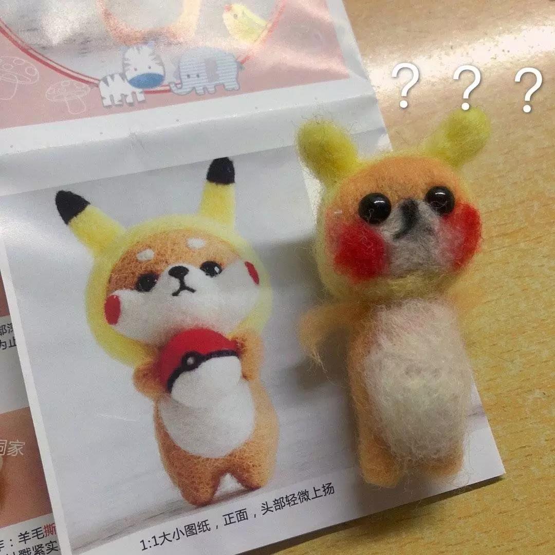 毛毡手工diy成品售卖,手工diy羊毛毡人物