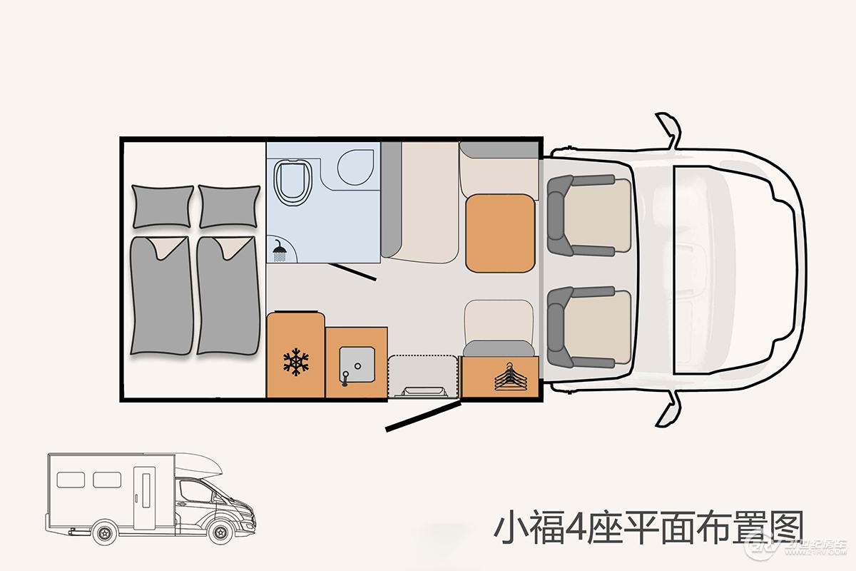 全顺小福房车,福特新世代全顺最新款自改房车
