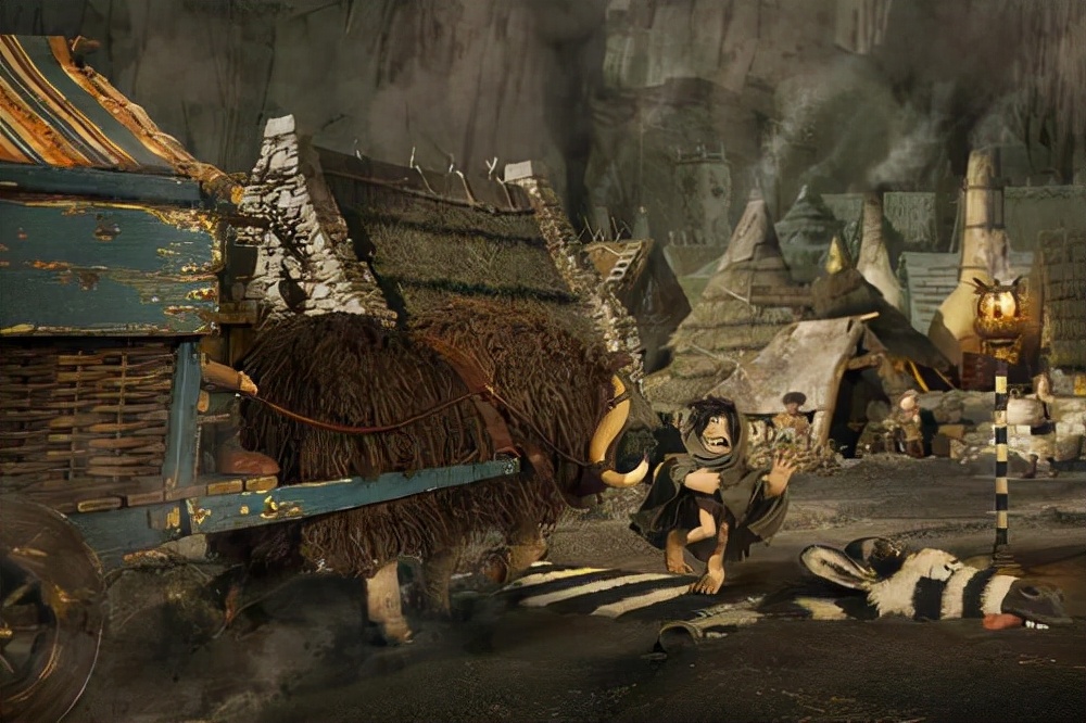 一群原始人踢足球,原始人一拳干爆陨石