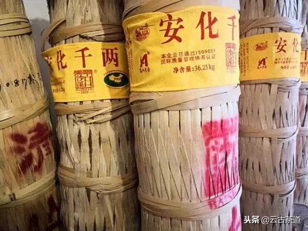 安化千两黑茶制作过程,安化千两茶的工艺