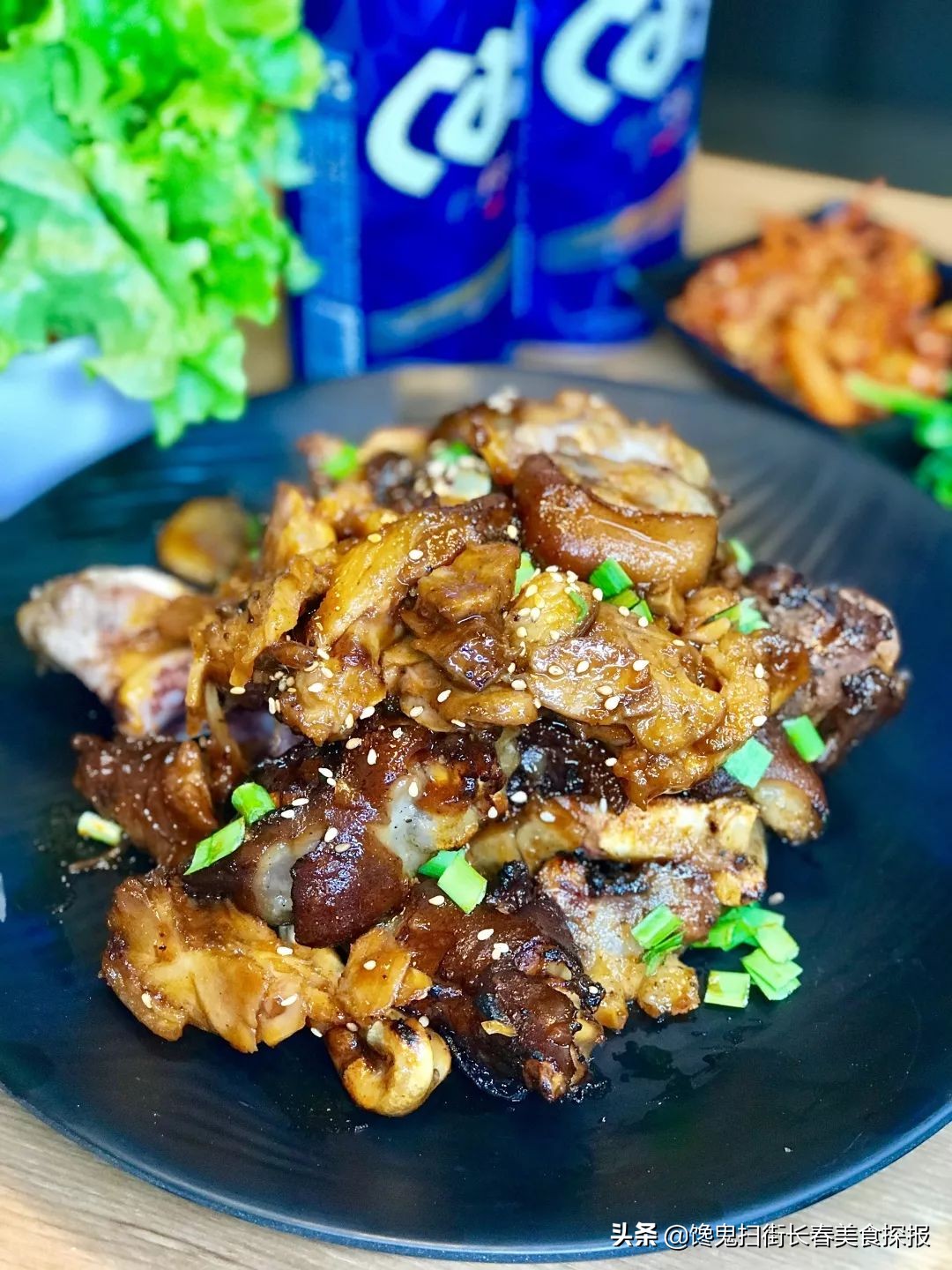 超好吃的烤大猪蹄子,长春最火的烤猪蹄