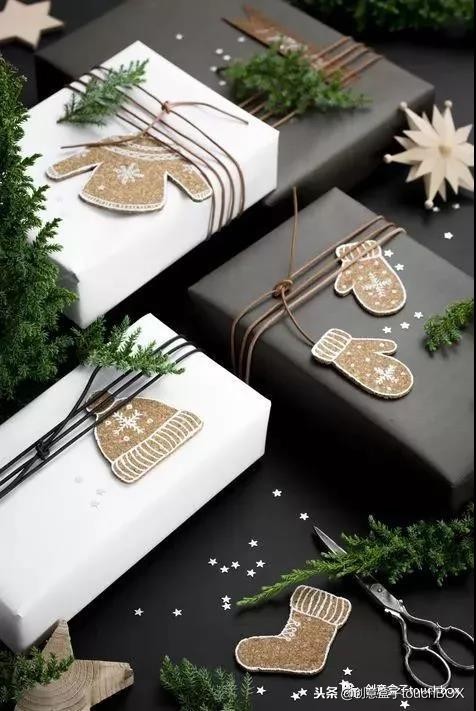 礼物包装教程不用双面胶,六个礼物包装的小技巧