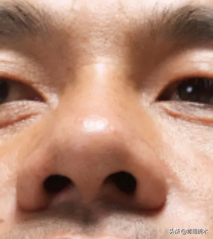 鼻子看起来很塌又不塌,鼻子看着没立体感