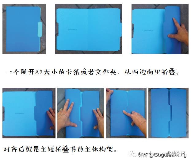 简单折叠立体书教程,手工折叠书教程简单