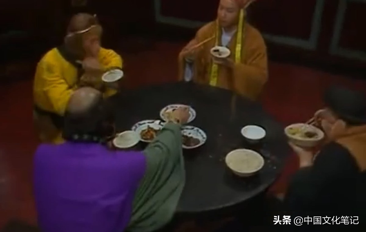 唐僧吃宴席,唐僧吃中餐视频
