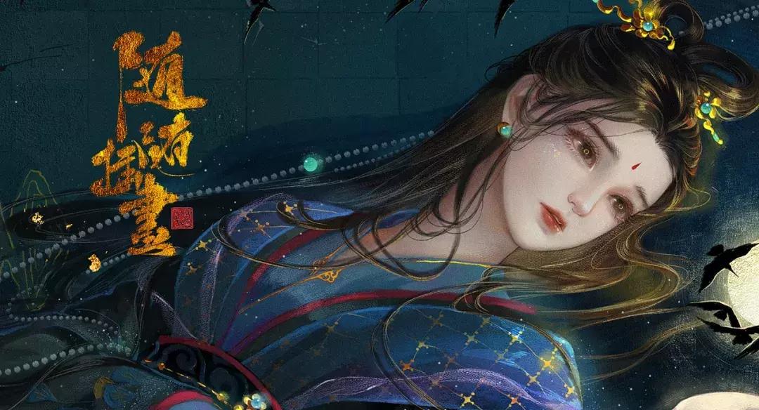 看完她笔下的古风美人,才知英雄难过美人关,一颦一笑让你醉倒