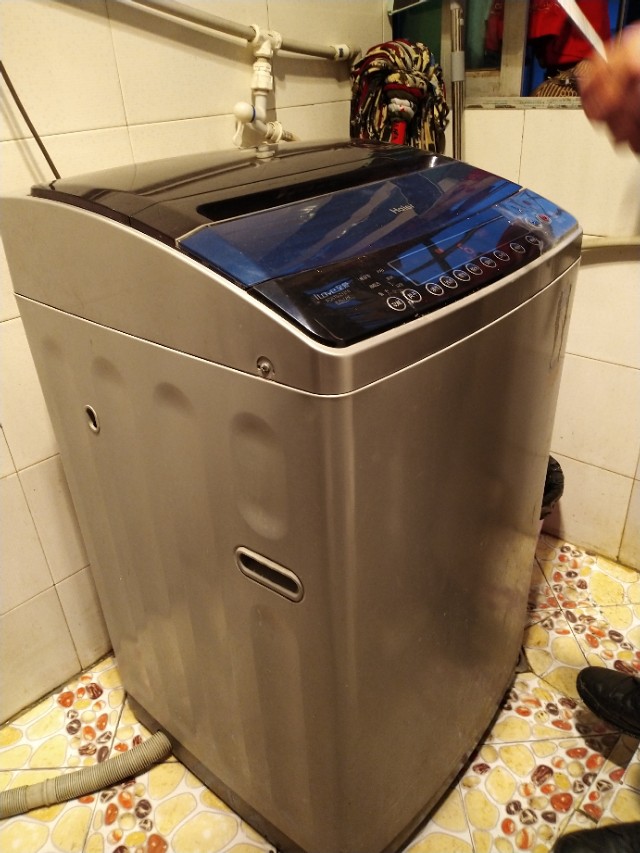 海尔全自动洗衣机排水不工作,海尔波轮洗衣机有排水但不脱水