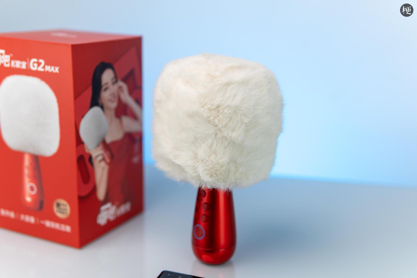 唱吧k歌宝小巨蛋麦克风q5绯红色,唱吧小巨蛋g2和g2max区别