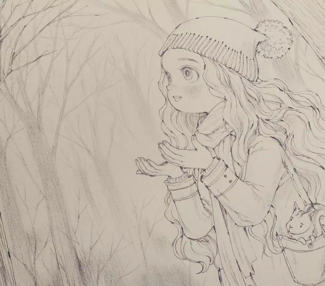 画风堪比宫崎骏,写实韩系画风画师