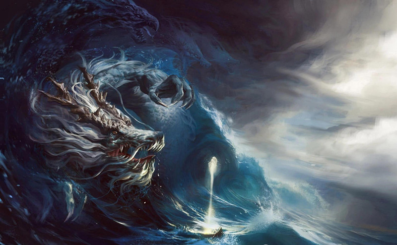 中国古神话各种龙,古代神话龙的来历