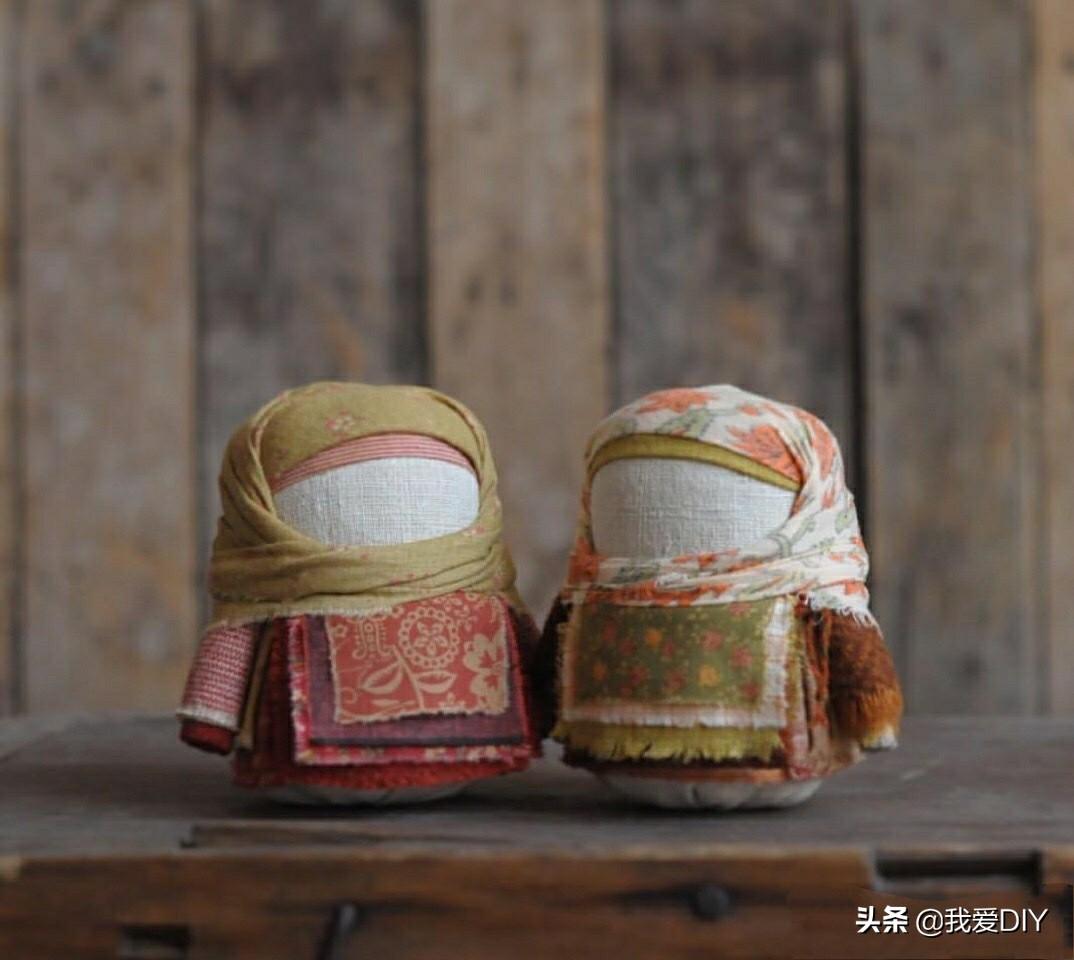 俄罗斯布艺手工娃娃,俄罗斯布娃娃手工布艺