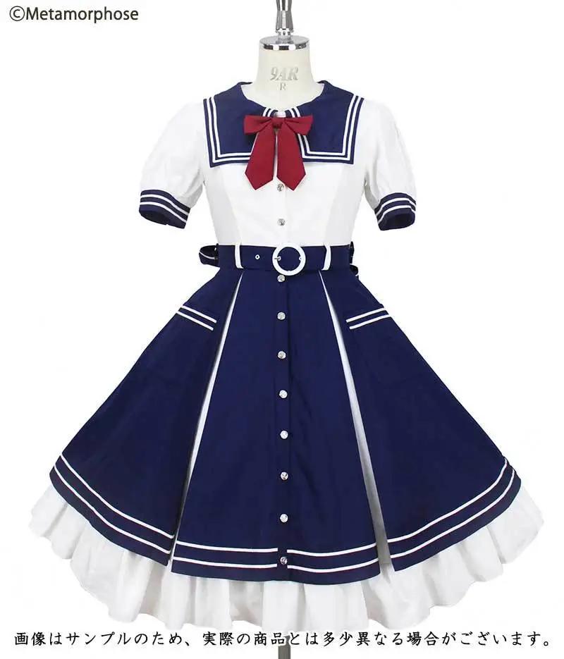 海军风lolita正版,lolita海军风穿搭