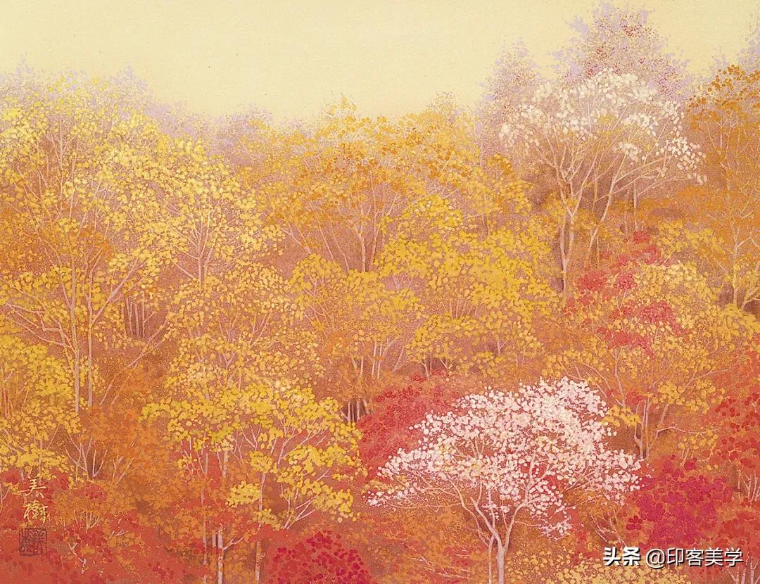 四季插画图片大全,100张唯美插画图